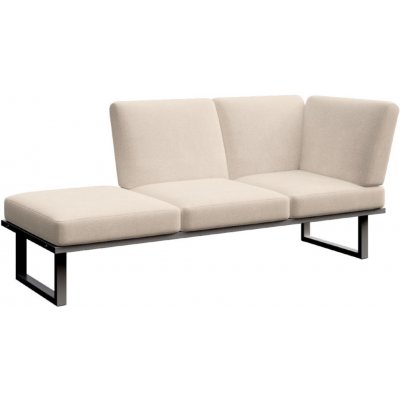 Mesonica Soledo s antracitovou podnoží 205 cmbéžová zahradní – Zboží Dáma