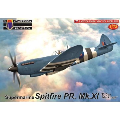Supermarine Spitfire PR. Mk.XI D-Day MarkingsKovozávody Prostějov 1:72