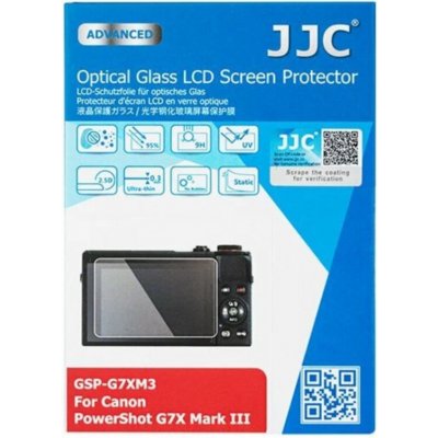 JJC GSP-G7XM3 ochranné sklo na LCD pro Canon PS G7X Mark III – Sleviste.cz