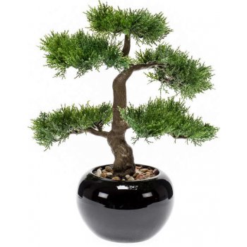 Umělý Bonsai Cedr v květináči, 34cm