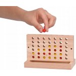 Small Foot Dřevěná hra cestovní piškvorky – Zboží Dáma