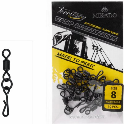 Mikado Rychlovýměnný obratlík s kroužkem Quick Swap vel.8 10ks – Zboží Dáma