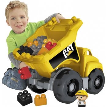 Mega Bloks Mega CAT Nákladní auto s kostkami 07887