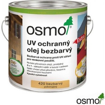 Osmo 420 UV ochranný olej Extra 2,5 l Bezbarvý