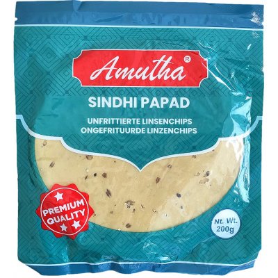 Amutha Papad Sindhi Premium indická placka 200 g