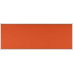 VMS VISION Stolový paraván EKONOMIK ekoTAB ostrý roh 180 x 65 cm oranžový – Sleviste.cz