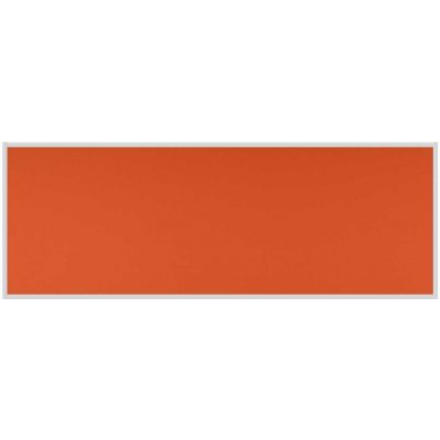 VMS VISION Stolový paraván EKONOMIK ekoTAB ostrý roh 180 x 65 cm oranžový – Sleviste.cz