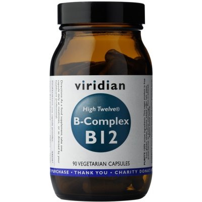 Viridian B Complex B12 90 kapslí – Zboží Mobilmania