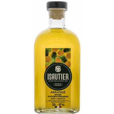 Isautier Arrangé Spiced Victoria Pineapple Rum Liqueur 40% 0,5 l (holá láhev)