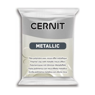 CERNIT metallic stříbro 56 g 080 – Zboží Dáma