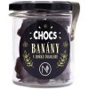 Sušený plod NATU Chocs banány v 70% hořké čokoládě 110 g