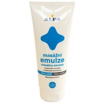 Alpa masážní emulze základní 210 ml