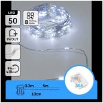 Aigostar B.V. Aigostar - LED řetěz 50xLED/3xAA 5,3m studená bílá B10303K1C – Hledejceny.cz