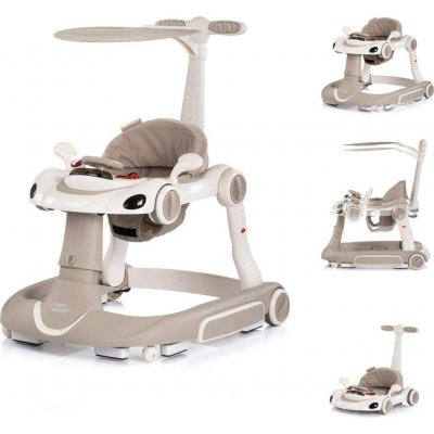CHIPOLINO Chodítko interaktivní Happy Walker 5v1 Beige – Sleviste.cz
