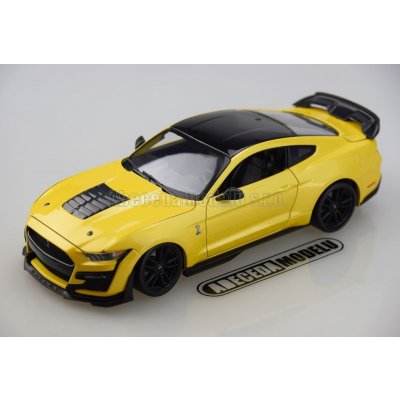 Maisto Ford Mustang Shelby GT500 2020 oranžová 1:18 – Zboží Mobilmania