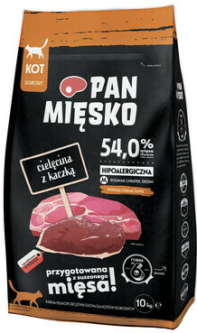PAN MIĘSKO Telecí maso s kachnou M 10 kg