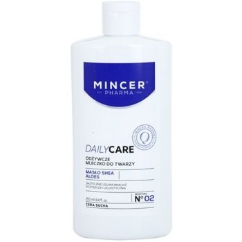 Mincer Pharma Daily Care N° 00 výživné pleťové mléko N ° 02 (Shea Butter, Aloe Vera) 250 ml