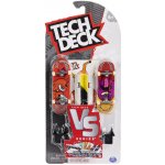 TechDeck Spin Master Fingerboard Dvojbalení s překážkou – Hledejceny.cz