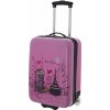 Cestovní kufr Madisson Paris 2W SX F55018-47-04 růžová 27 l