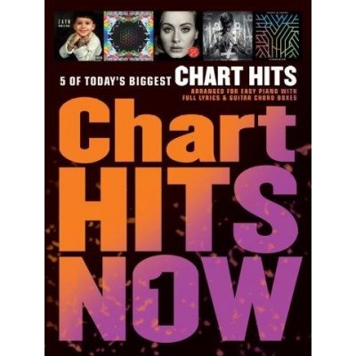 Chart Hits Now Volume 1 noty na snadný sólo klavír, akordy na kytaru – Hledejceny.cz