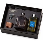 Locherber Milano GIFT BOX 500 ml CAPRI BLUE: aroma difuzér 500 ml náplň 500 ml tyčinky trychtýřek a víčko z ořechového dřeva – Hledejceny.cz