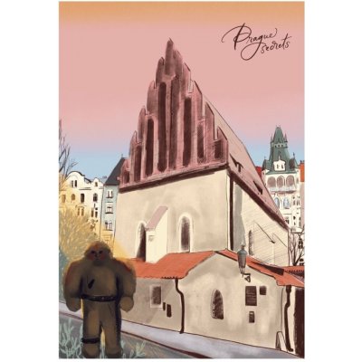 Be Nice magnetka Prague Secrets Golem – Sleviste.cz