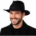 Bailey Cestovní nemačkavý vlněný klobouk Curtis LiteFelt černý – Zboží Dáma