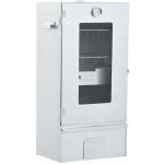 zahrada-XL Grilovací trouba/udírna s 1 kg dřevěných lupínků 44,5x29x83 cm 46528 – HobbyKompas.cz