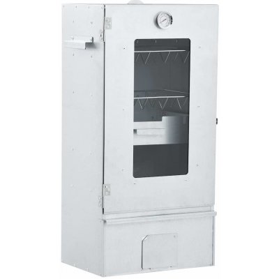 zahrada-XL Grilovací trouba/udírna s 1 kg dřevěných lupínků 44,5x29x83 cm 46528 – HobbyKompas.cz