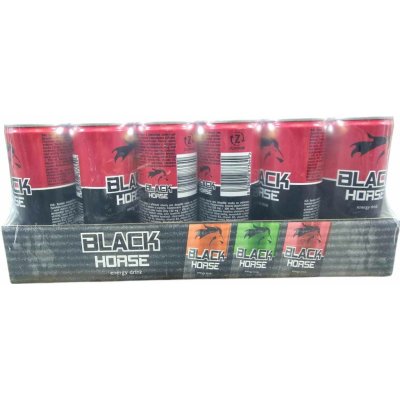 Black Horse energetický nápoj cherry plech 250 ml – Hledejceny.cz