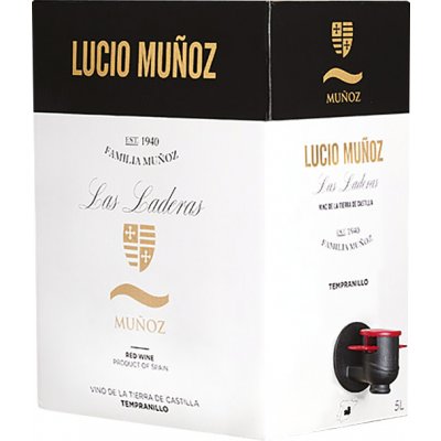 Lucio Muňoz Las Laderas Castilla 2024 13,5% 5 l BIB (holá láhev) – Hledejceny.cz