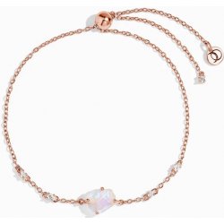 Royal Fashion náramek zlato Vermeil DR24372B-ROSEGOLD-MOONSTONE-TOPAZ