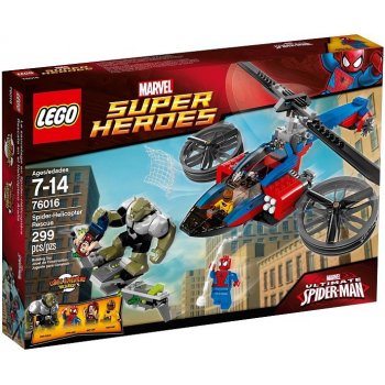 LEGO® Super Heroes 76016 Pavoučí záchranný vrtulník