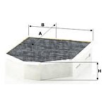 MANN-FILTER Filtr, vzduch v interiéru CUK26011 – Hledejceny.cz