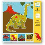 Djeco Šablony Dinosauři – Zboží Mobilmania