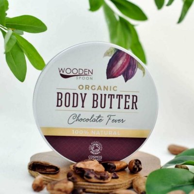 WoodenSpoon tělové máslo Čokoládová horečka 100 ml – Zbozi.Blesk.cz