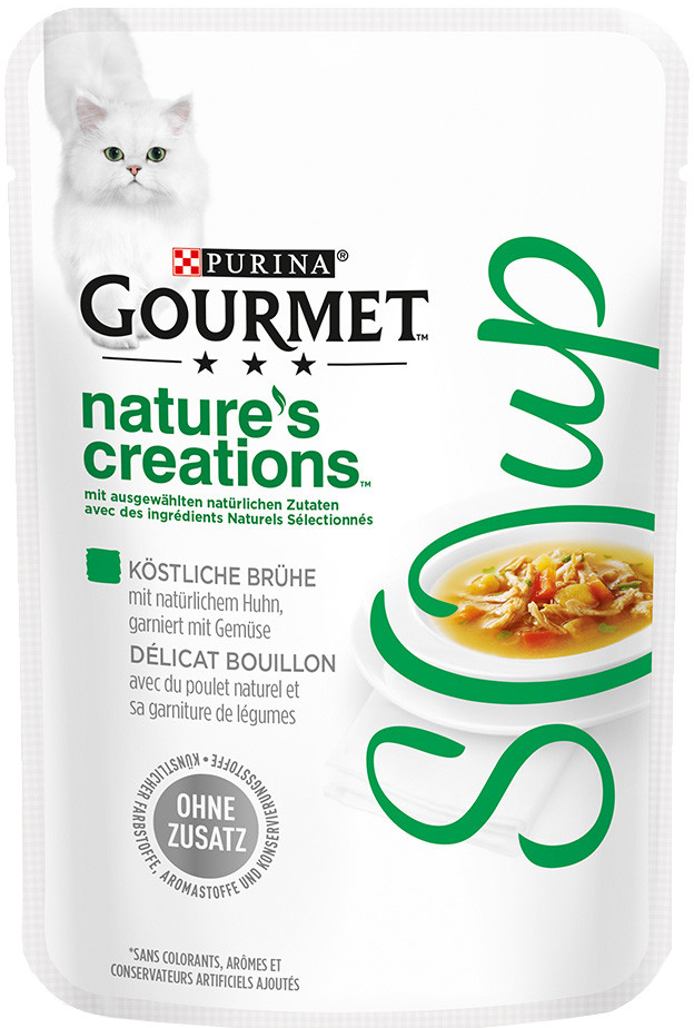 Gourmet Crystal Soup chutný vývar s kuřecím a zeleninou 16 x 40 g