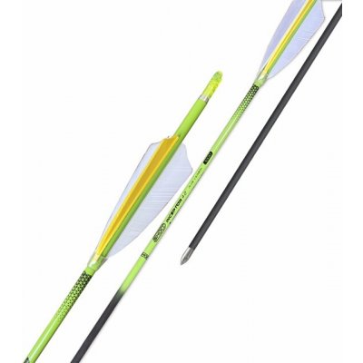 Shocq Šípy Inceptor 4.2 s letkami a hroty Shocq® Tvrdost šípu: 1000, Typ letky: Feathers – Zboží Mobilmania