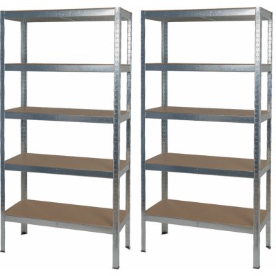 Matabro Regál 900 x 400 x 1800 mm 5 polic MB-SH02 2 ks – Sleviste.cz