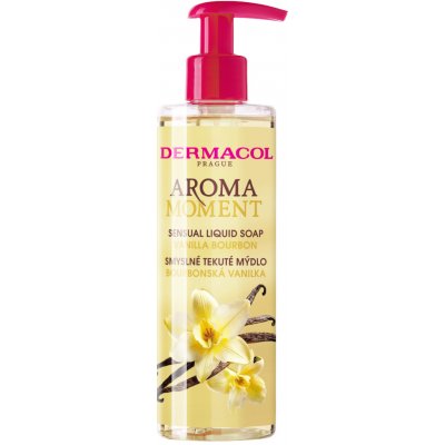 Dermacol Aroma tekuté mýdlo na ruce moment vanilla bourbon 250 ml – Hledejceny.cz