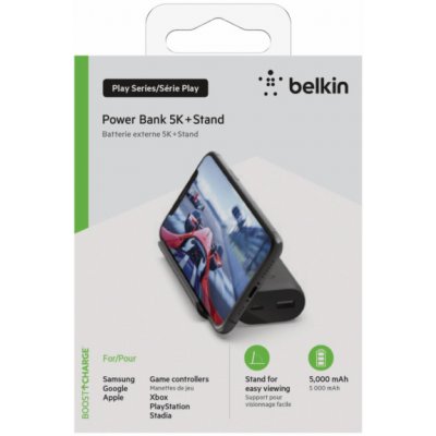 Belkin Gaming Power Bank 5.000mAh, cerna BPZ001btBK – Hledejceny.cz