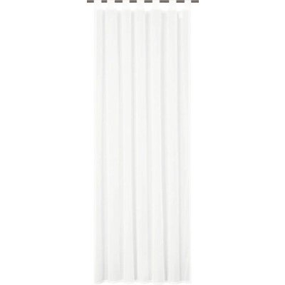 Záclona s poutky Voile Plana 140x245 cm bílá – Zboží Mobilmania