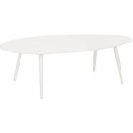 Bílý kovový zahradní konferenční stolek Bizzotto Ridley 120 x 75 cm – Hledejceny.cz