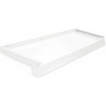 LEXIKON hliníkový tažený parapet 50 x 1000 mm bílý – Zboží Mobilmania