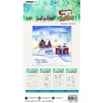 Studio Light Gelová razítka Let it Snow Zasněžené domečky – Zbozi.Blesk.cz