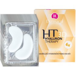 Dermacol Hyaluron Therapy 3D osvěžující hydratační maska na oči 2 x 3 g