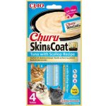 Churu Cat Skin & Coat Tuna with Scallop 4 x 14 g – Zbozi.Blesk.cz
