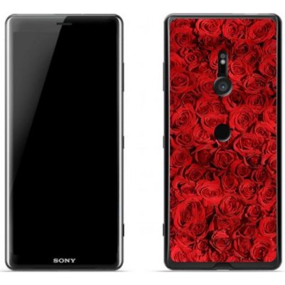 Pouzdro mmCase gelové Sony Xperia XZ3 - růže – Zboží Živě