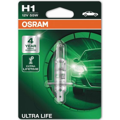 Osram Ultra Life H1 P14,5s 12V 55W 1 ks – Zbozi.Blesk.cz