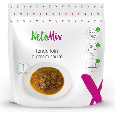 Ketomix Svíčková omáčka s hovězím masem dietní 250 g – Zbozi.Blesk.cz